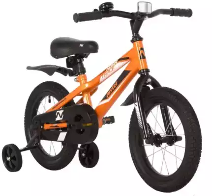 Велосипед NOVATRACK 14", JUSTER,  оранжевый